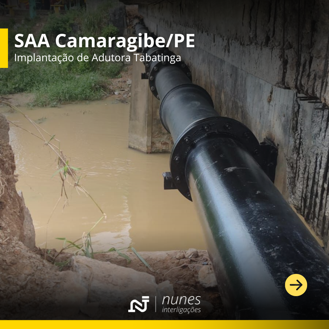 SAA Camaragibe/PE – Implantação de Adutora Tabatinga