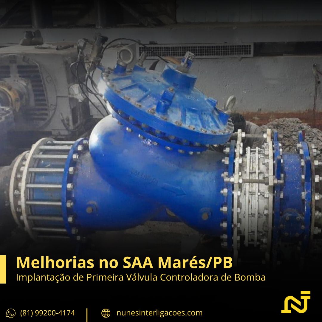 Melhorias no SAA Marés/PB