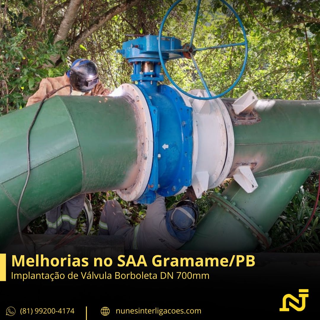 Melhorias no SSA Gramame/PB