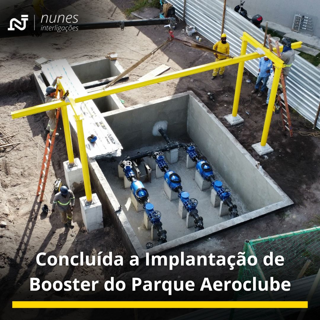 Concluída a Implantação Booster do Parque Aeroclube