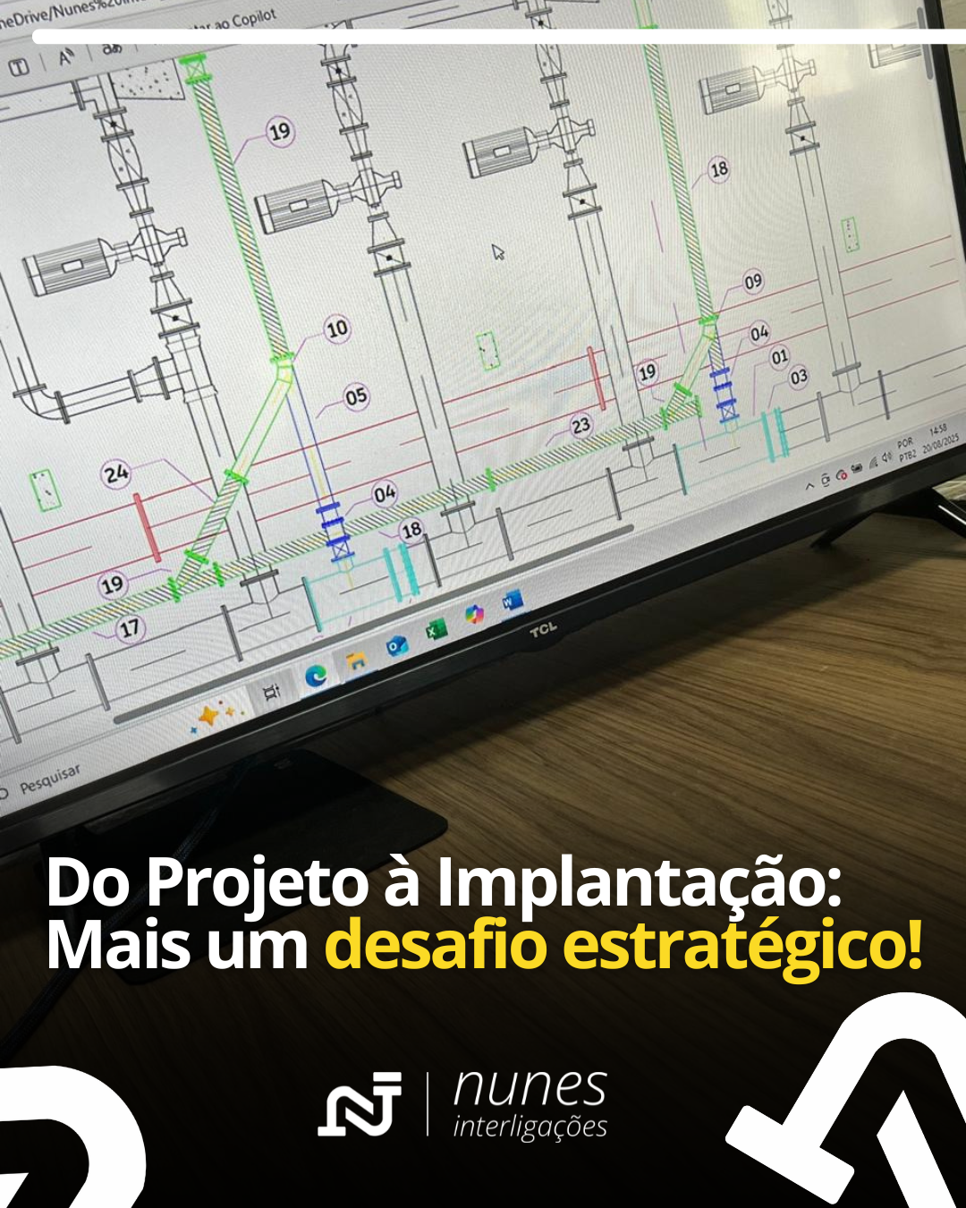Do Projeto à Implantação: Mais um desafio estratégico!