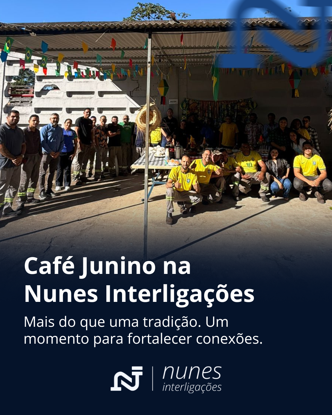Café Junino na Nunes Interligações