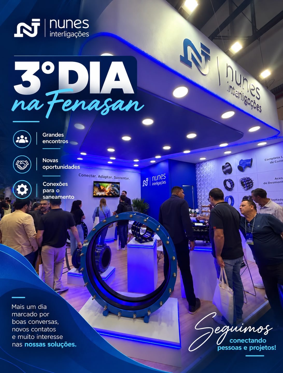 Encerramos nossa participação na Fenasan 2026 com muita satisfação!